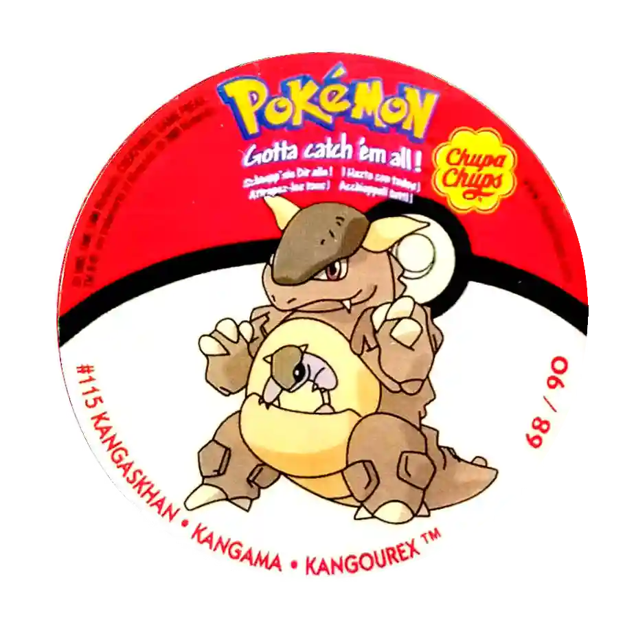 Naklejka Pokemon Chupa Chups Seria 2 - Kangaskhan