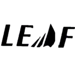 leaf logo czarne