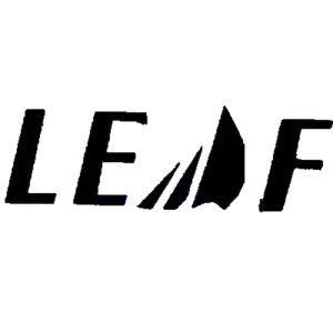 leaf logo czarne
