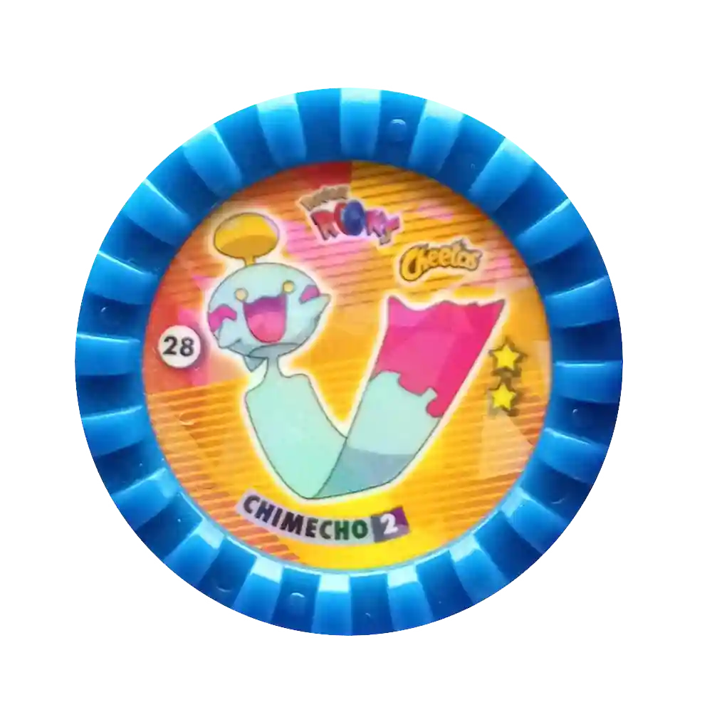 Kolekcja Cheetos Pokemon Tazo Roks Żeton - Chimecho