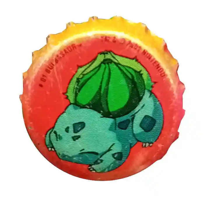 pokemon kolekcja kapsle mirinda 1 bulbasaur