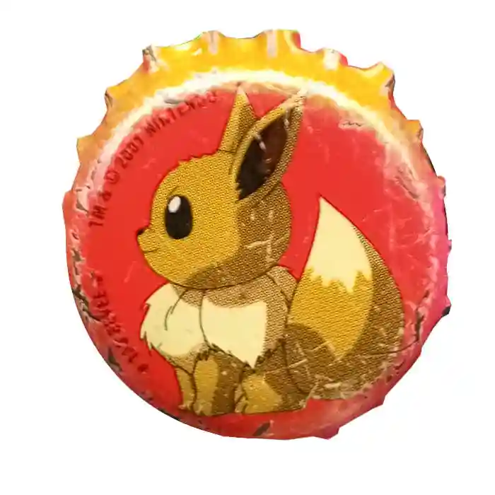 pokemon kolekcja kapsle mirinda 133 eevee