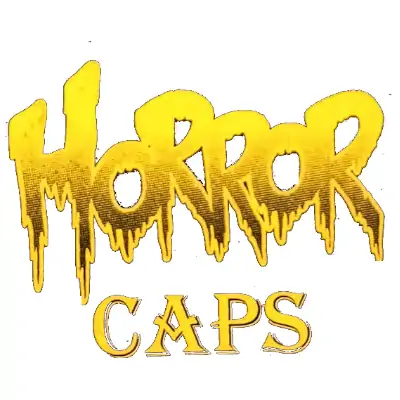 horror caps logo leaf