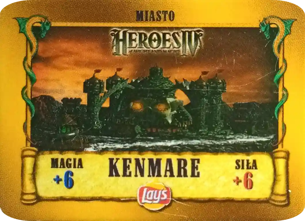 Kolekcja Heroes IV Karty Lay's - Kenmare