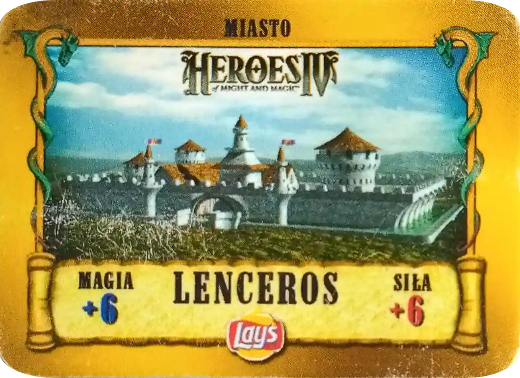 Kolekcja Heroes IV Karty Lay's - Lanceros