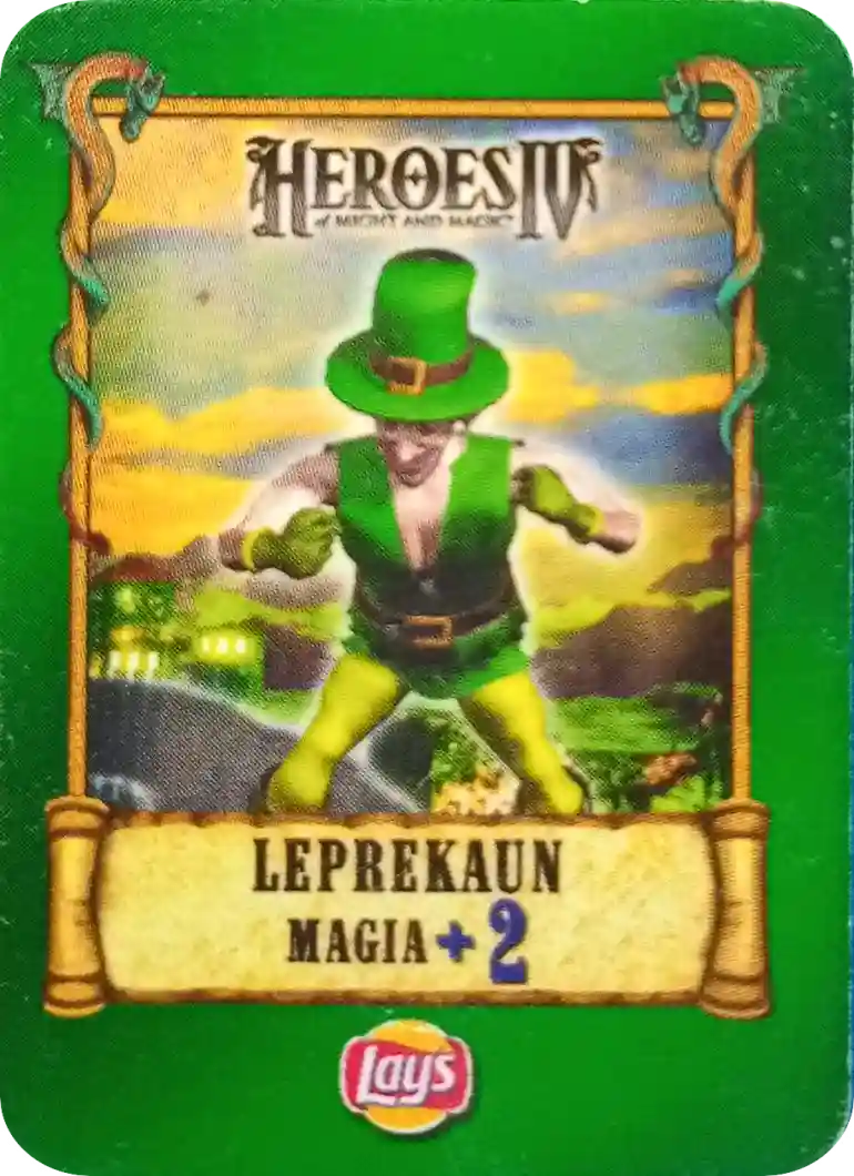 Kolekcja Heroes IV Karty Lay's -Leprekaun