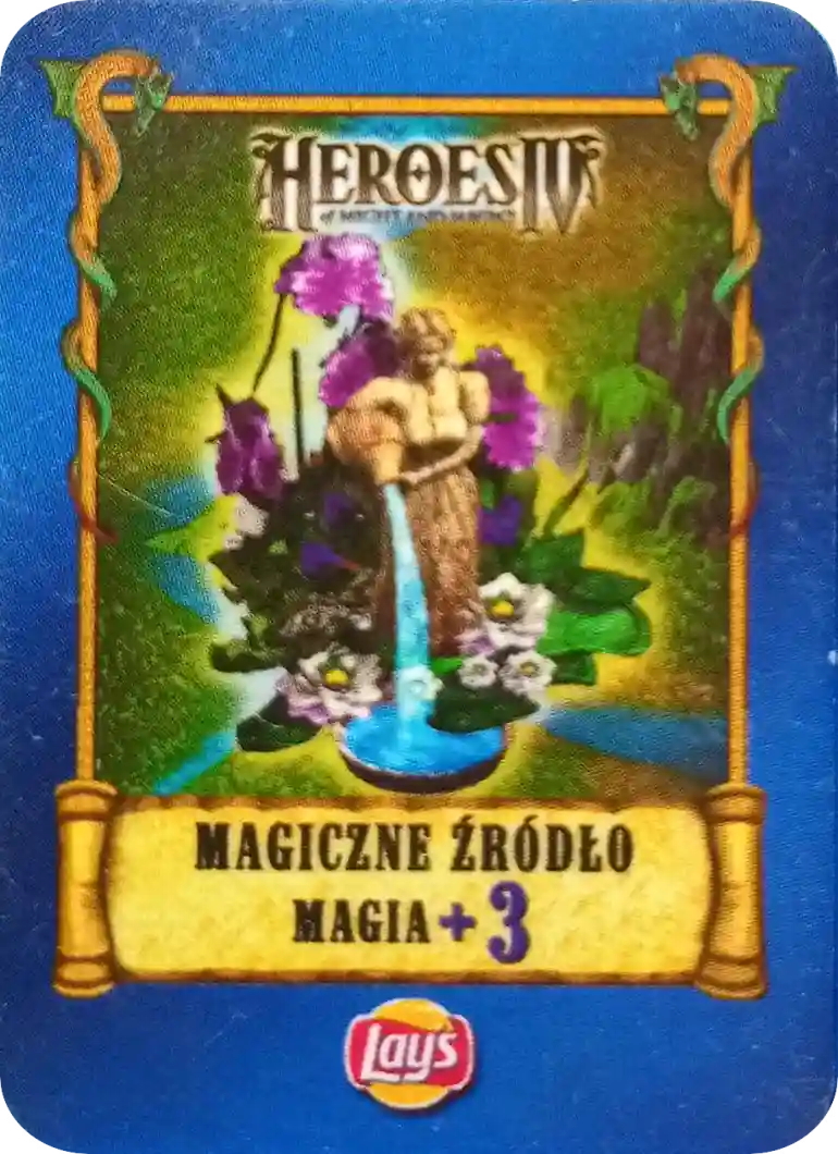 Kolekcja Heroes IV Karty Lay's - Magiczne Źródło