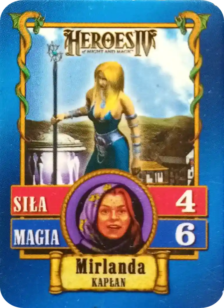 Kolekcja Heroes IV Karty Lay's - Mirlanda