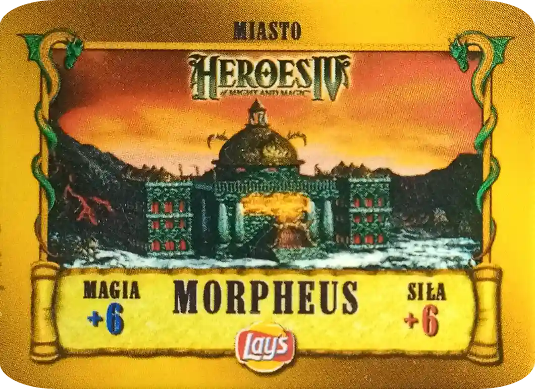 Kolekcja Heroes IV Karty Lay's - Morpheus