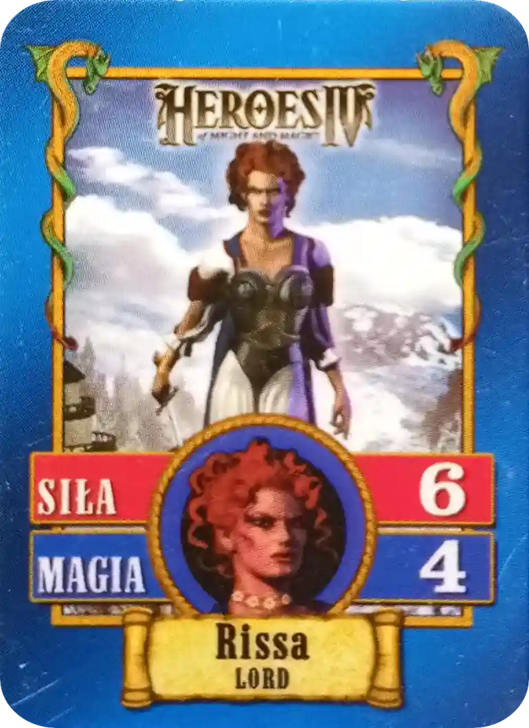 Kolekcja Heroes IV Karty Lay's - Rissa
