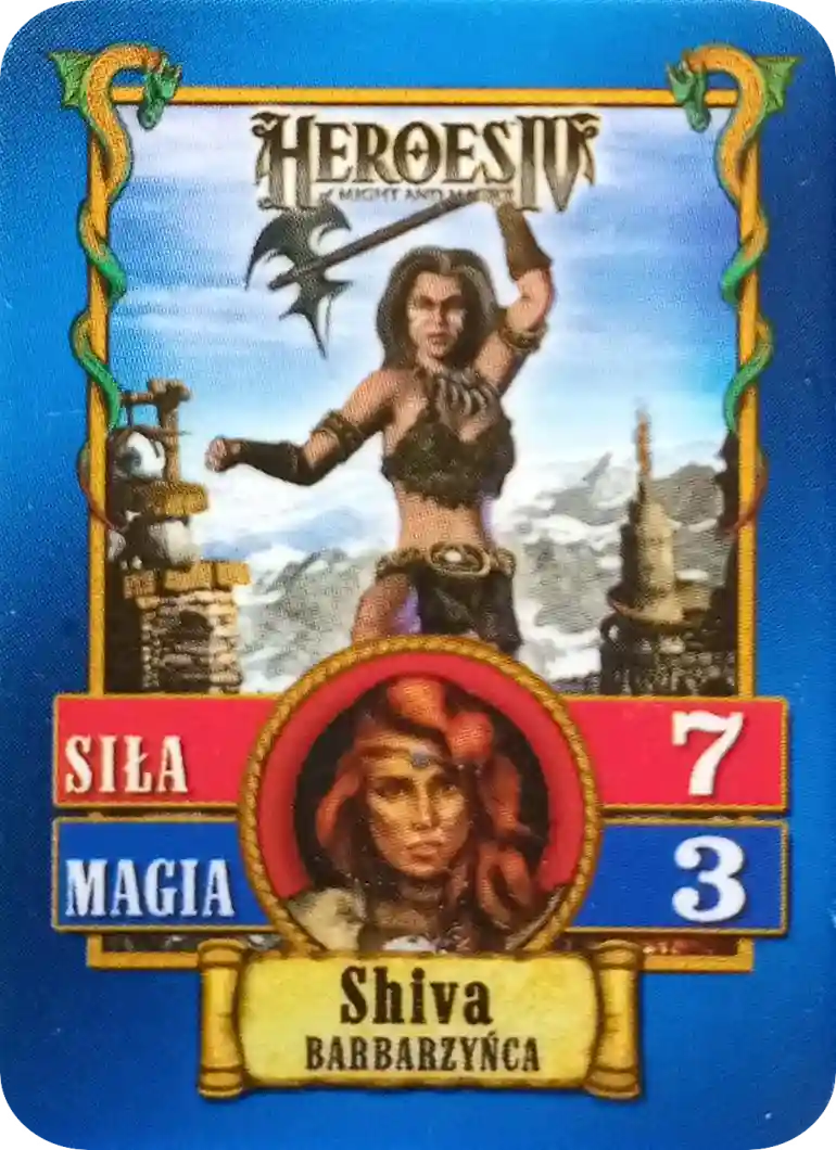 Kolekcja Heroes IV Karty Lay's - Shiva