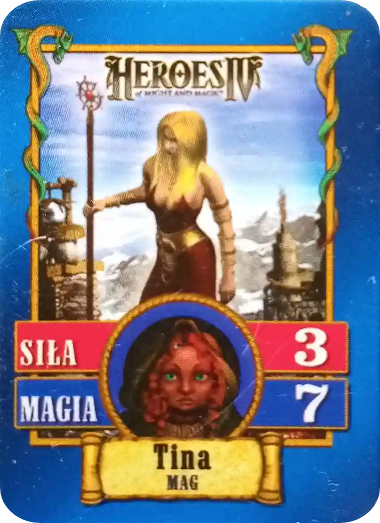 Kolekcja Heroes IV Karty Lay's - Tina