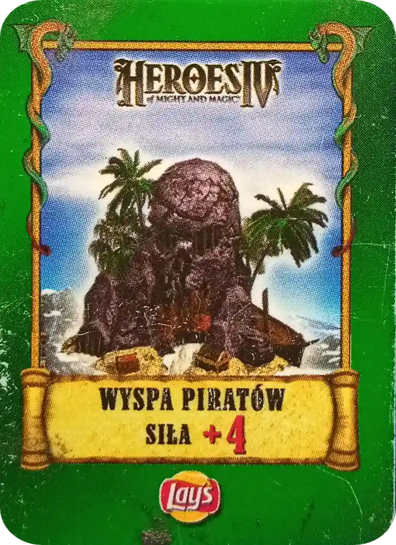 Kolekcja Heroes IV Karty Lay's - Wyspa Piratów