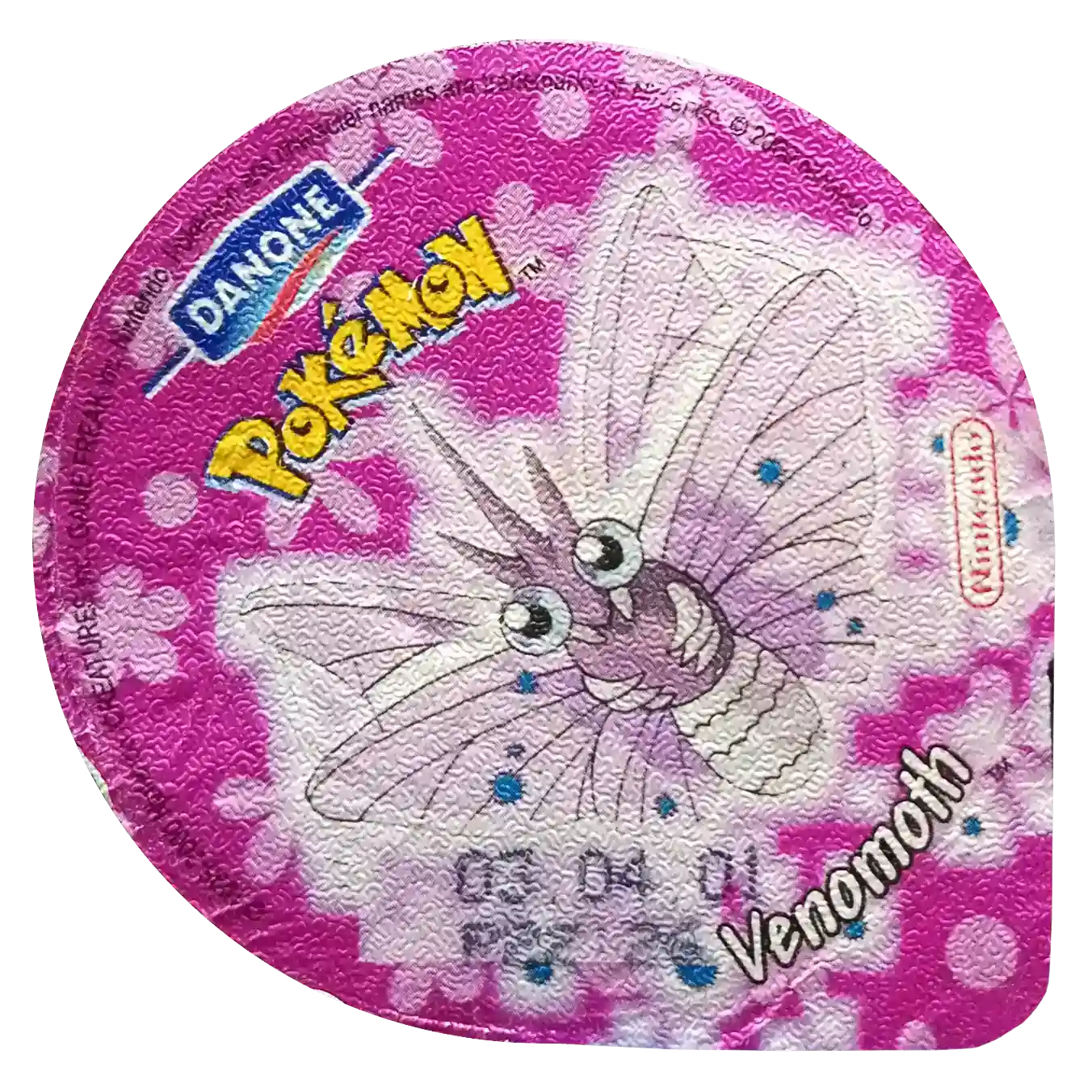 wieczka pokemon danone venomoth używa skrzydeł do ataku największy zbiór kolekcji pokemon tazo