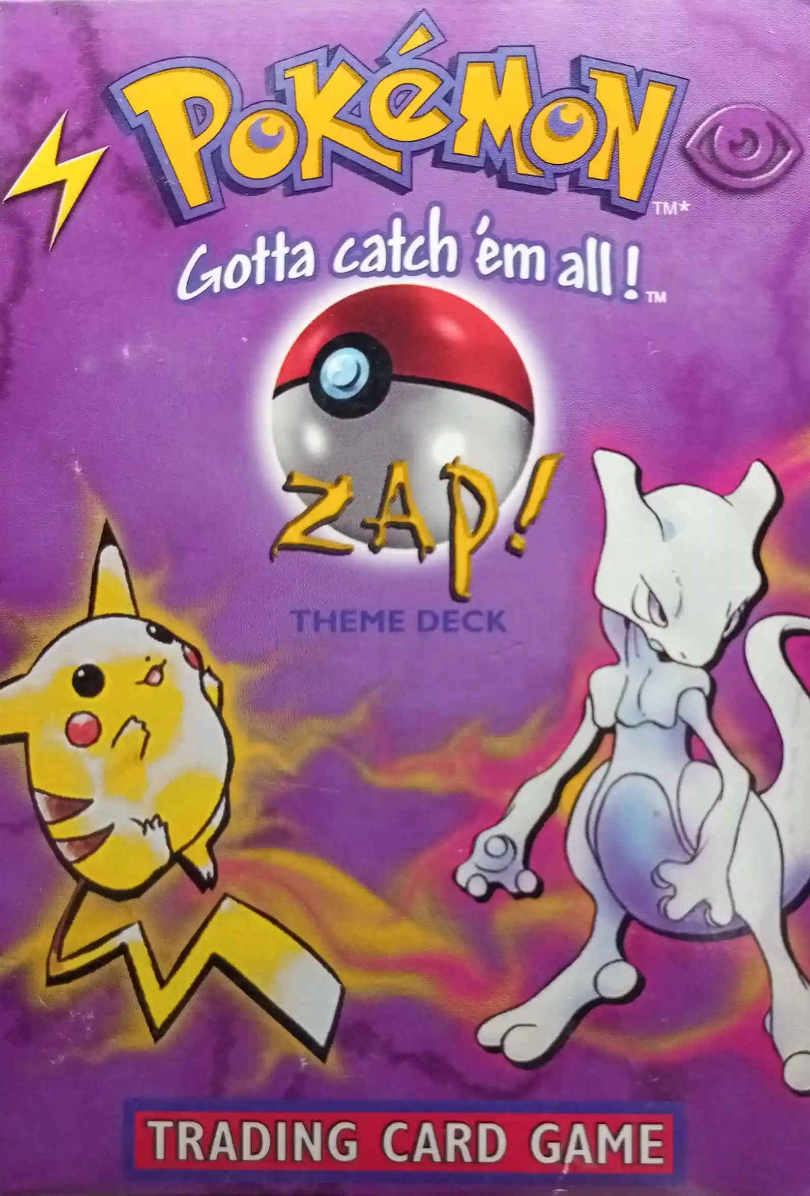 Zap Theme Deck Pokemon Trading Card Game