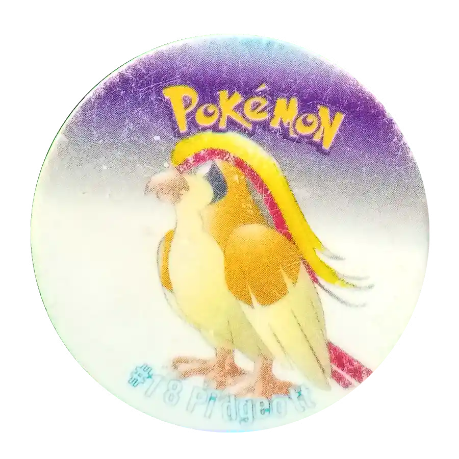 pokemon taso 4 pokemone pidgeotto to nieoryginalne tazoz turcji o tematyce pokemonów