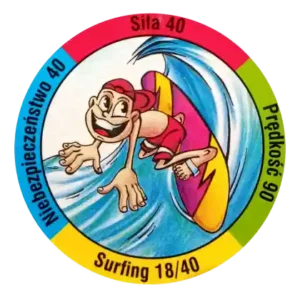 sport snaker kolekcja tazo star foods mr snaki dodatek do chipsów Surfing