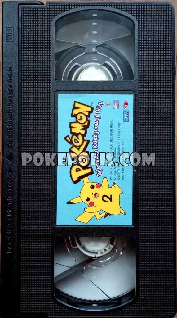 pokemon odcinki sezon 1 kaseta vhs pokepolis strona z kolekcjami pokemon tazo