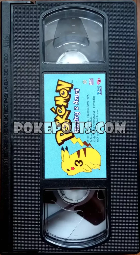 pokemon odcinki sezon 1 kaseta vhs pokepolis strona z kolekcjami pokemon tazo