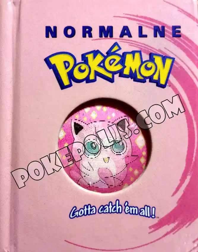 Pokemon książka breloczek opisująca pokemony normalne wraz z ich atakami i opisem