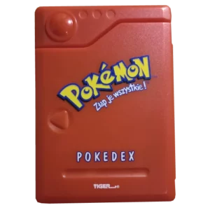 pokemon pokedex firmy tiger interaktywna zabawka dla dzieci lata 90te