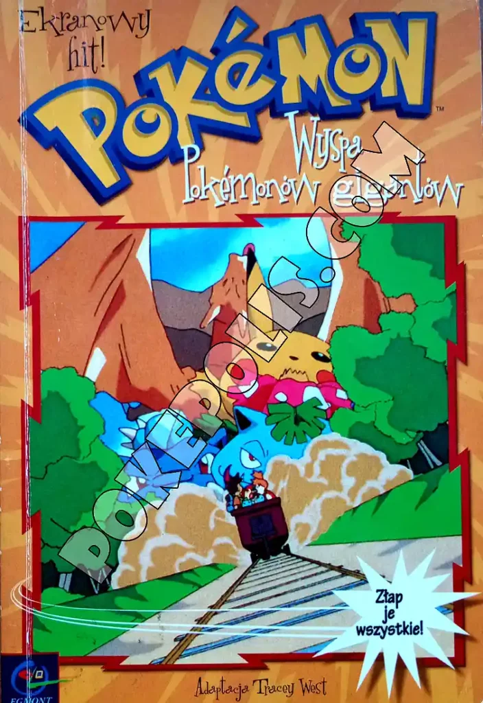 pokemon książka tracey west adaptacja ekranowego hitu wyspa pokemonów gigantów