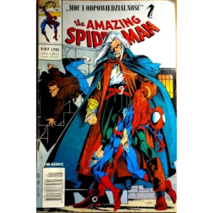 spider man tm semic komiks okładka człowiek pająk przygody i walka z carnage venomem czy octopusem