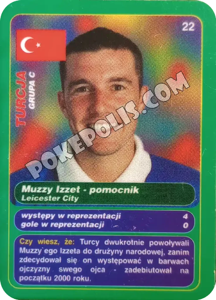 gool club 2002 chipsy lays karty i tazosy, mistrzostwa świata w piłce nożnej zawodnik muzzy izzet