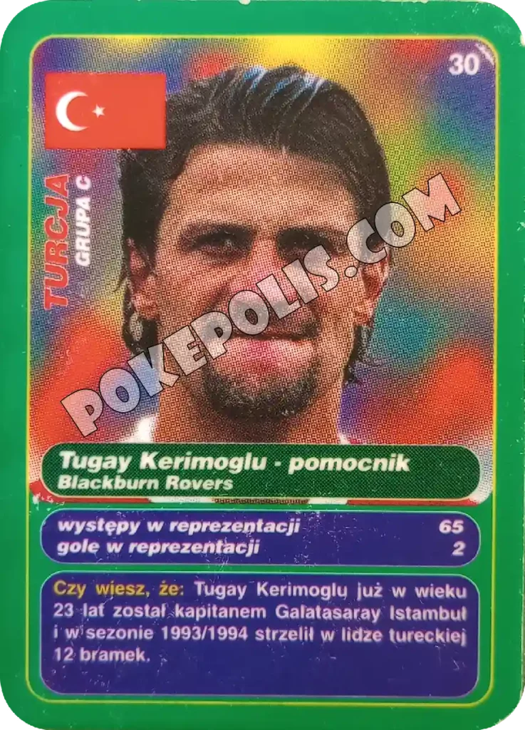 gool club 2002 chipsy lays karty i tazosy, mistrzostwa świata w piłce nożnej zawodnik tugay kerimoglu