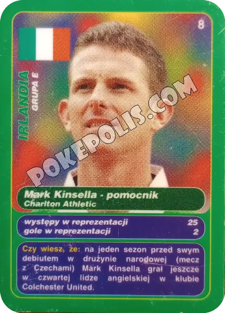 gool club 2002 chipsy lays karty i tazosy, mistrzostwa świata w piłce nożnej zawodnik mark kinsella