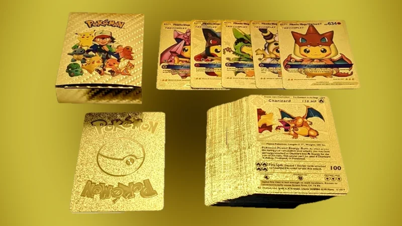 złote karty pokemon tcg oryginały czy podróbki