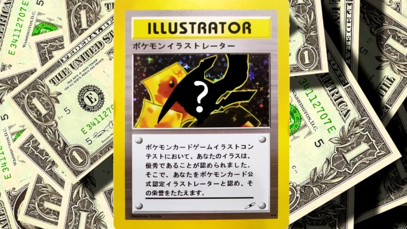 najdroższe karty pokemon tcg pikachu illustrator