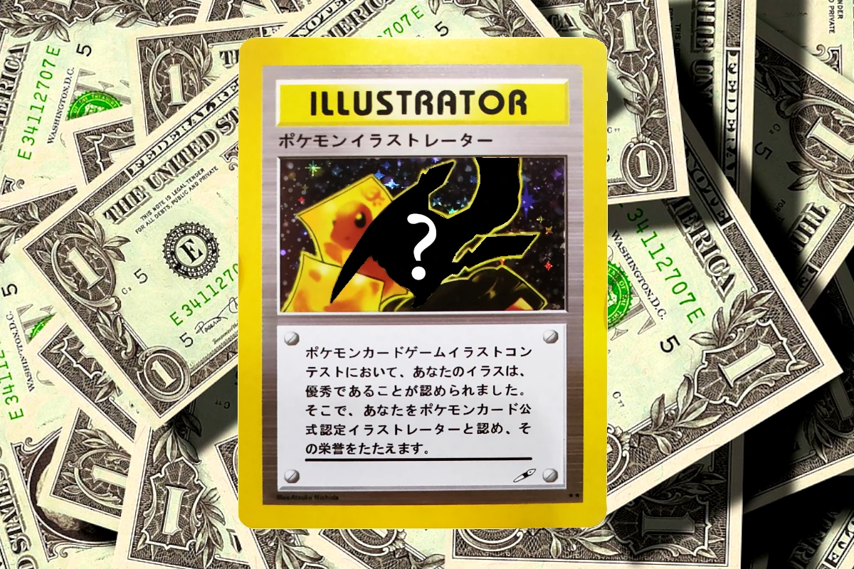 World's most valuable Pokémon card, Pikachu Illustrator, appears at