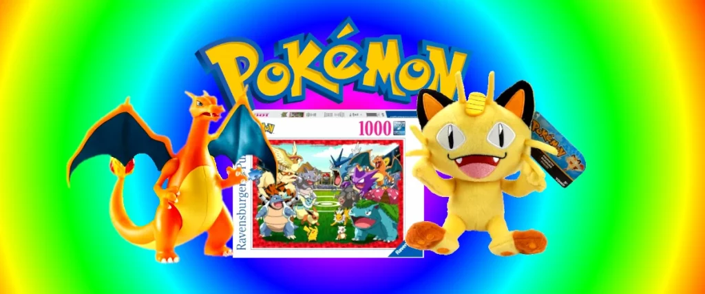 zabawki pokemon puzzle figurki