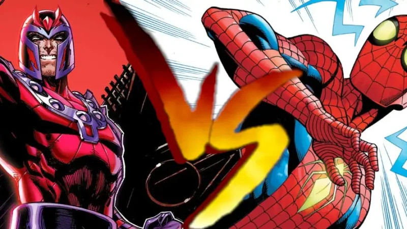 magneto vs spiderman