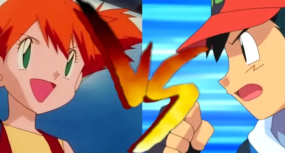 ash vs misty