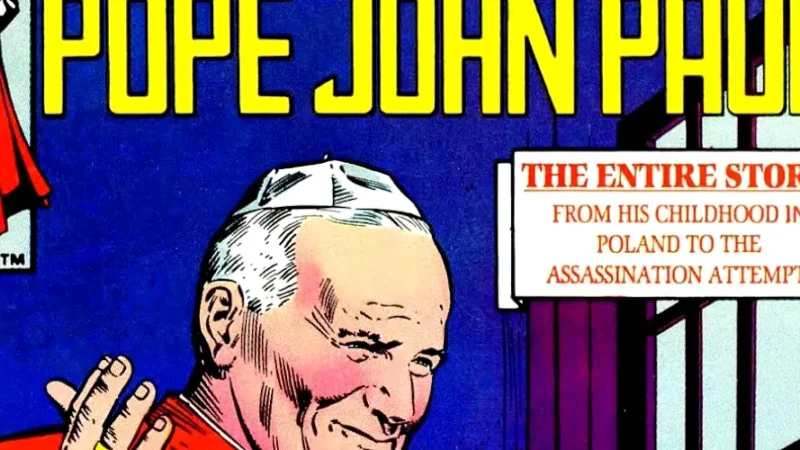 jan paweł II komiks marvel