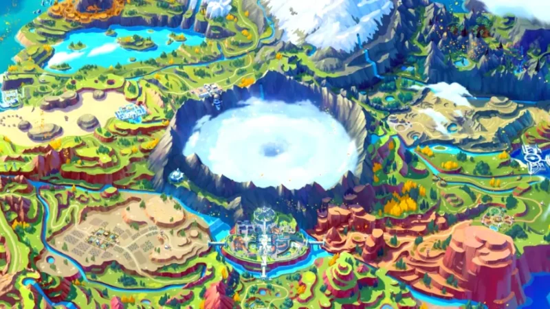 regiony pokemon
