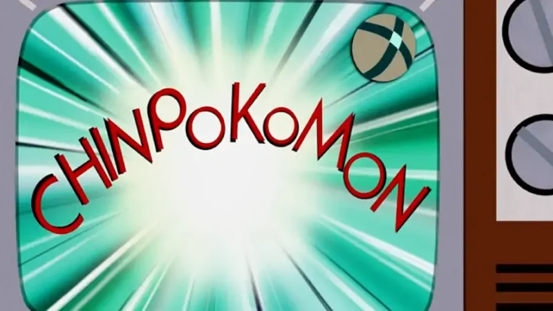 Chinpokomon - parodia Pokemon z odcinka i gry South Park