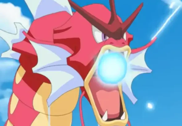 Czerwony Gyarados (red Gyarados) – Pokemon z Lake of Rage
