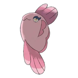 Alomomola Pokemon 594 – miniatura i grafika Pokédex