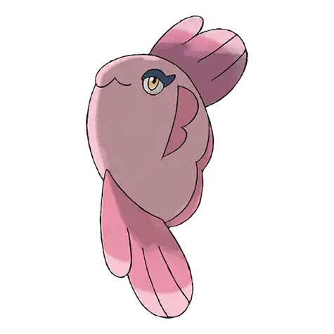 Alomomola Pokemon 594 – miniatura i grafika Pokédex