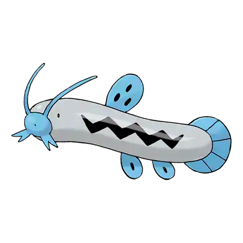 Barboach Pokemon 339 – miniatura i grafika Pokédex