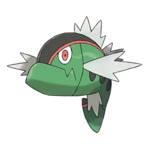 Basculin-Red-Striped Pokemon 550 – miniatura i grafika Pokédex