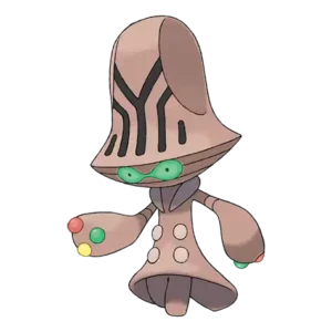 Beheeyem Pokemon 606 – miniatura i grafika Pokédex