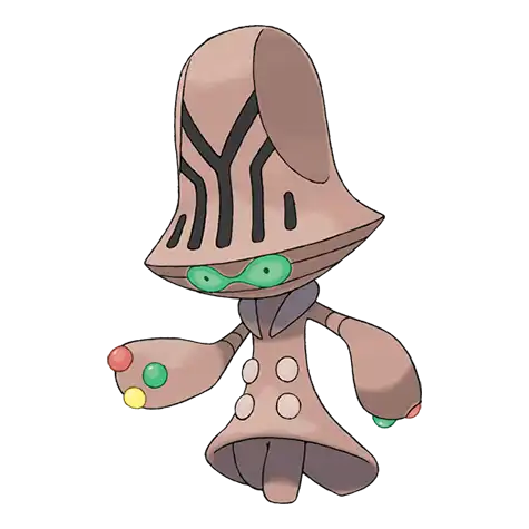 Beheeyem Pokemon 606 – miniatura i grafika Pokédex