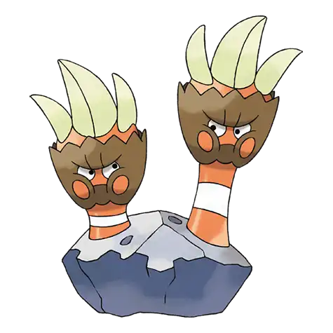 Binacle Pokemon 688 – miniatura i grafika Pokédex