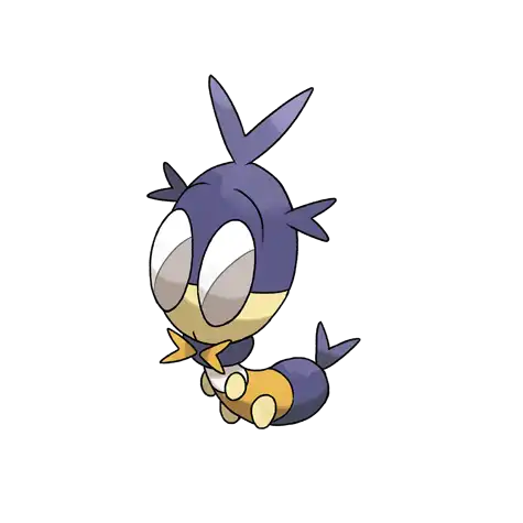 Blipbug Pokemon 824 – miniatura i grafika Pokédex