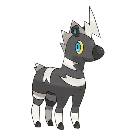 Blitzle Pokemon 522 – miniatura i grafika Pokédex