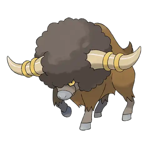 Bouffalant Pokemon 626 – miniatura i grafika Pokédex